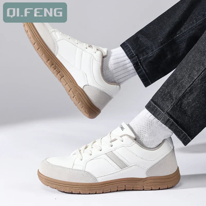 Heren wandelsneakers, klassieke pasvorm