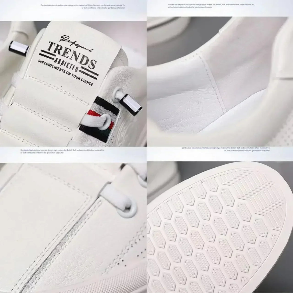 Heren instapmocassins van leer
