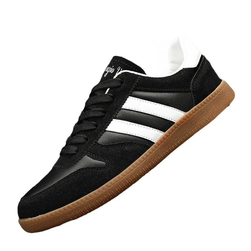 Heren boardsneakers met dikke zool