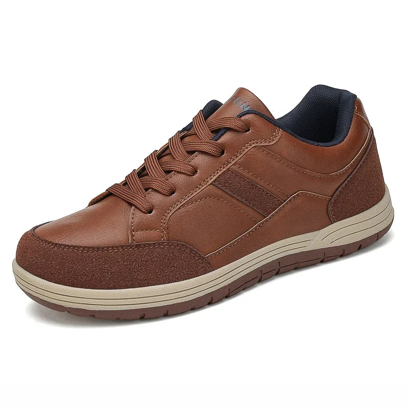 Heren wandelsneakers, klassieke pasvorm