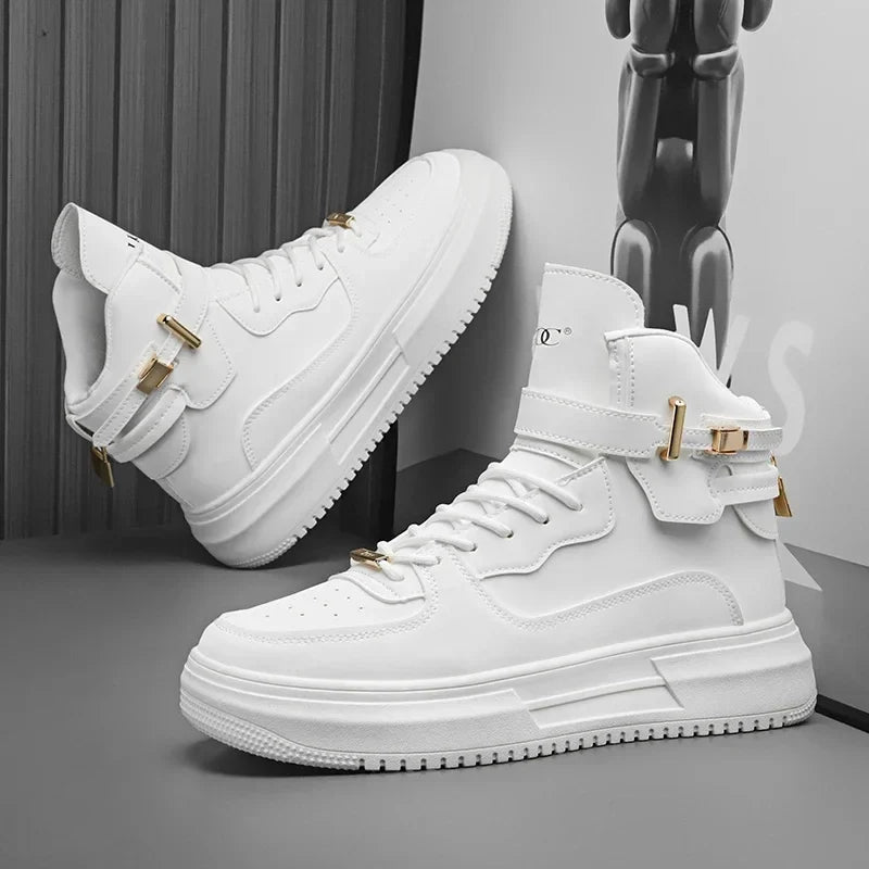 Heren high-top sneakers, casual