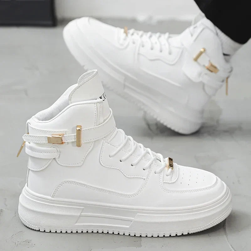 Heren high-top sneakers, casual